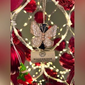Wood bridge Wine Cork Ornament-